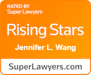 Super Lawyers® badge for Jennifer L. Wang