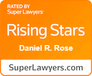 Super Lawyers® badge for Daniel R. Rose
