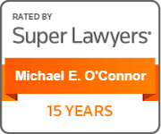 Super Lawyers® badge for Michael E. O'Connor