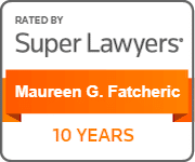 Super Lawyers® badge for Maureen G. Fatcheric