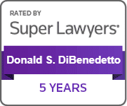 Super Lawyers® badge for Donald S. DiBenedetto