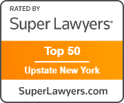 Michael O'Connor rated by Super Lawyers for Top 50 Upstate New York lawyers