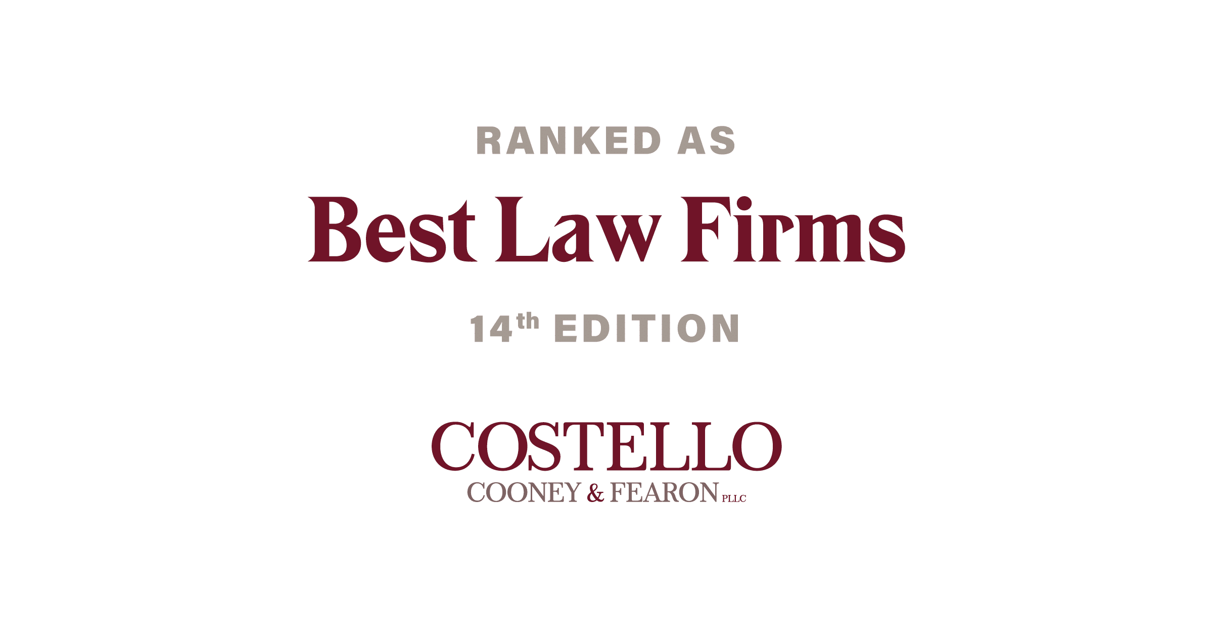 Costello, Cooney & Fearon Recognized in “Best Law Firm” Rankings as Top ...